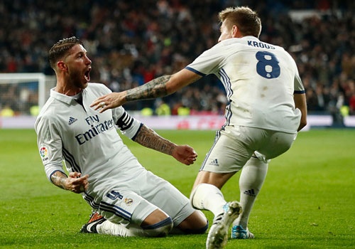 Real thong linh doi hinh luot di vong 1/8 Champions League hinh anh