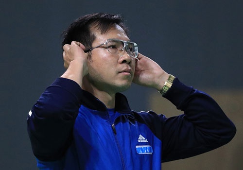 Xuan Vinh bat ngo bi loai o noi dung 50 m sung ngan hinh anh