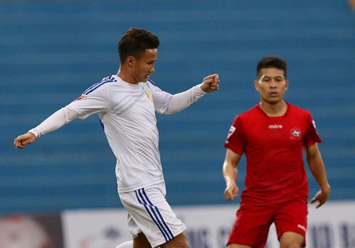 CLB Hai Phong thang 2-0 trong tran san Lach Tray khong co khan gia hinh anh