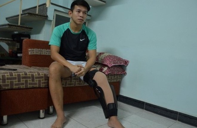 VPF động viên nạn nhân của Ngọc Hải ảnh 1 VPF dong vien nan nhan cua Ngoc Hai anh 1