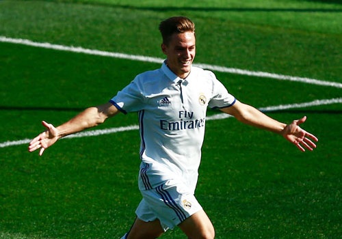 Doi tre Real tiep buoc dan anh thang tran o cup chau Au hinh anh