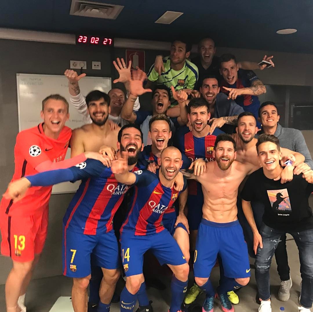 Cầu thủ Barca khoe kỷ lục Champions League ảnh 3 Cau thu Barca khoe ky luc Champions League anh 3