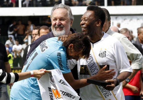 Neymar se pha ky luc ghi ban cua Pele o Brazil hinh anh