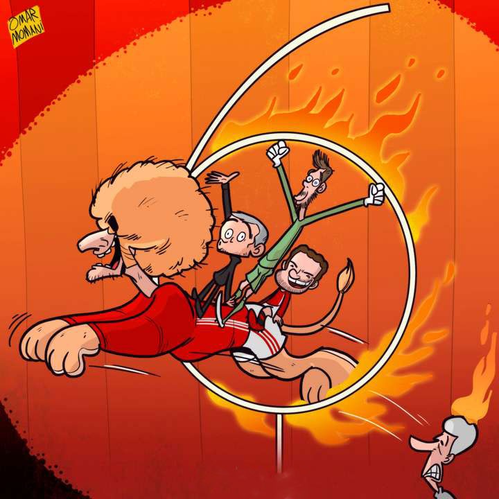 Hí họa MU thoát vị trí thứ 6 ảnh 1 Hi hoa MU thoat vi tri thu 6 anh 1