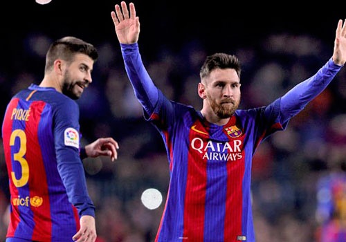 Gerard Pique tuc gian khi Messi bi cam 4 tran hinh anh