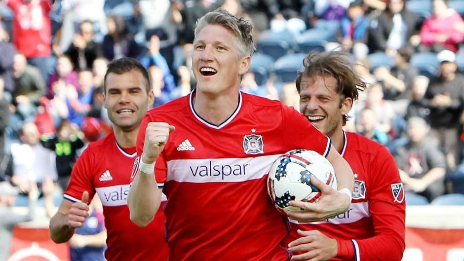 Schweinsteiger lan dau vao doi hinh MLS anh 1