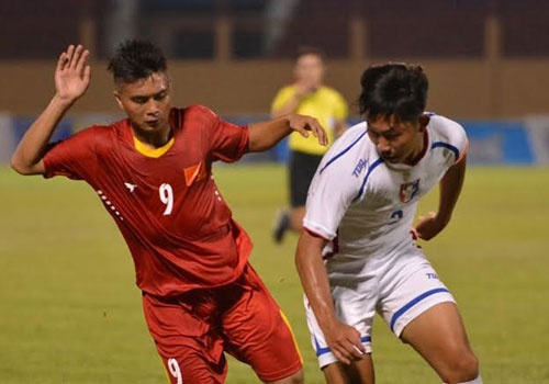U19 Viet Nam vs U19 Dai Loan (2-0): Gap van de dut diem hinh anh
