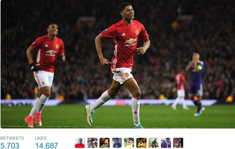 MU khoe vào bán kết Europa League ảnh 2 MU khoe vao ban ket Europa League anh 2