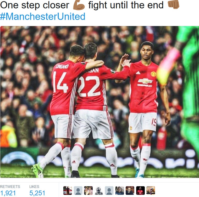 MU khoe vào bán kết Europa League ảnh 7 MU khoe vao ban ket Europa League anh 7