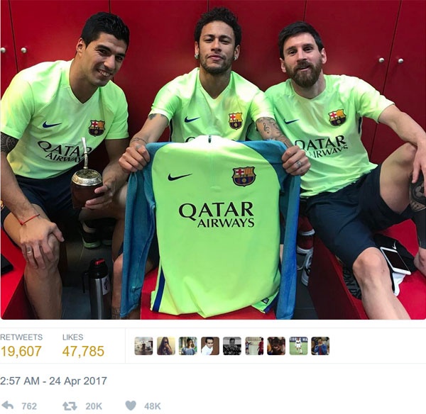 Neymar chọc tức Real ảnh 1 Neymar choc tuc Real anh 1