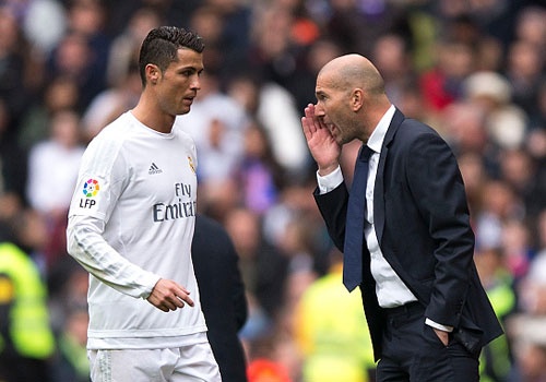 Zidane thua nhan ghen ty voi Ronaldo hinh anh