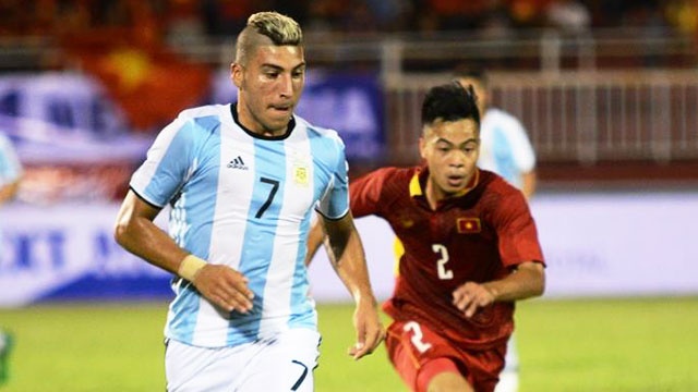 U20 Viet Nam vs U20 Argentina (1-4): Duc Chinh ghi ban danh du hinh anh