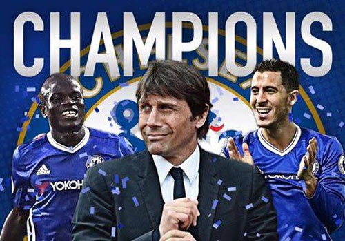 Chelsea vo dich Premier League truoc 2 vong dau hinh anh