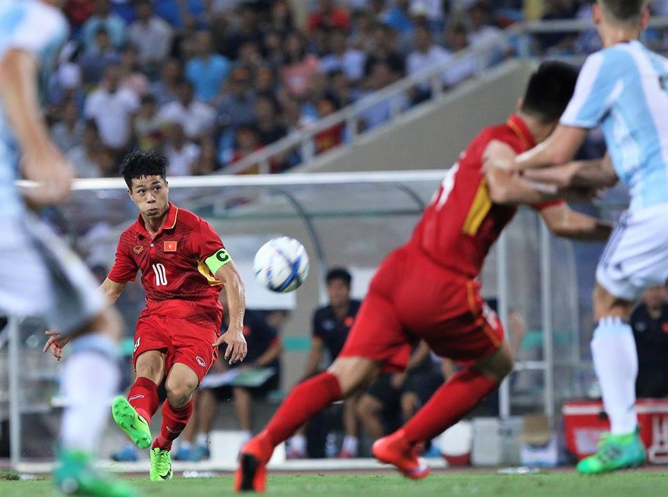 U22 Việt Nam thua 0-2 trước U20 Argentina ảnh 1 U22 Viet Nam thua 0-2 truoc U20 Argentina anh 1