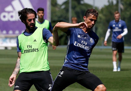 Zidane trieu tap cau thu cho chung ket Champions League hinh anh