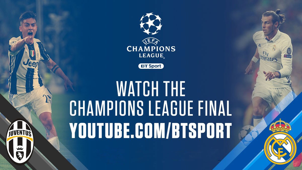 Chung kết Champions League trực tiếp trên Youtube ảnh 1 Chung ket Champions League truc tiep tren Youtube anh 1