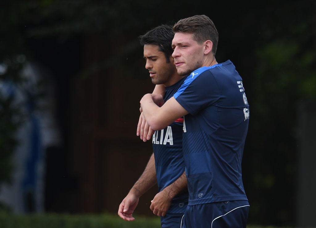 Buffon vui ve khi tro lai tap luyen anh 9