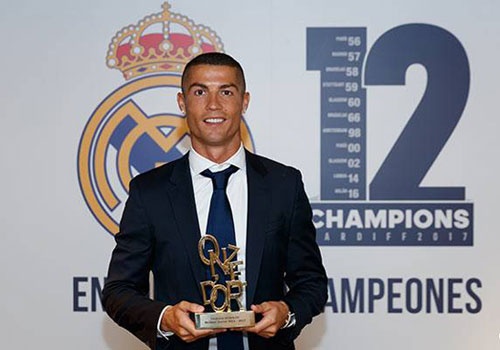 Ronaldo doat giai cau thu xuat sac do tap chi Phap binh chon hinh anh