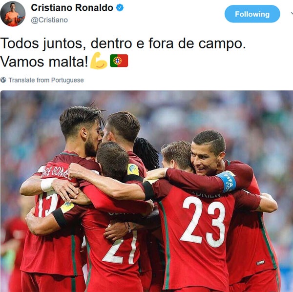 Ronaldo co vu dong doi anh 1