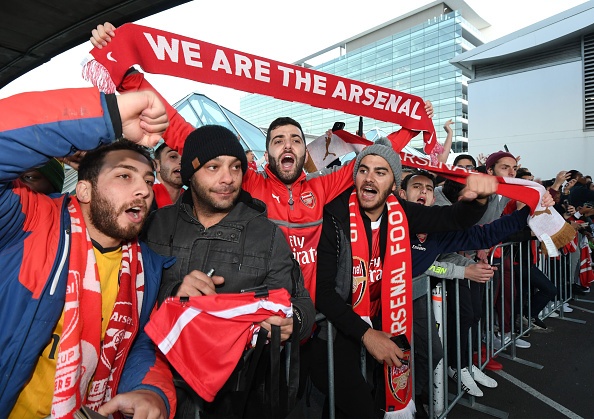 Arsenal được chào đón nồng nhiệt ảnh 1 Arsenal duoc chao don nong nhiet anh 1