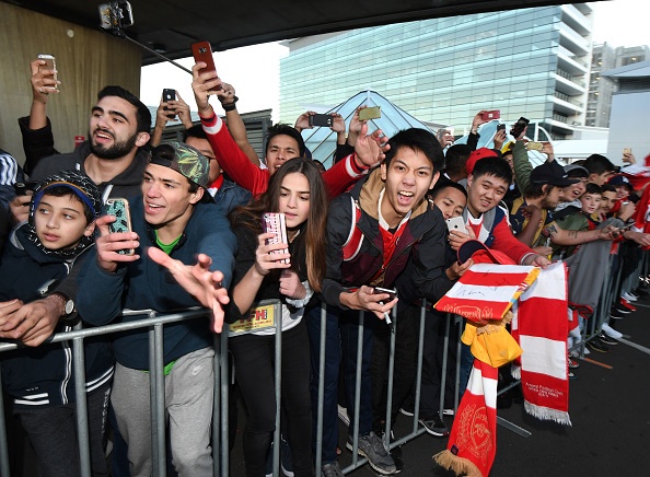 Arsenal được chào đón nồng nhiệt ảnh 2 Arsenal duoc chao don nong nhiet anh 2