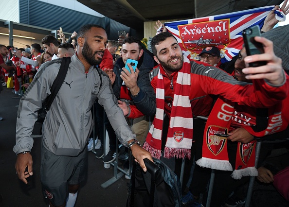 Arsenal được chào đón nồng nhiệt ảnh 5 Arsenal duoc chao don nong nhiet anh 5