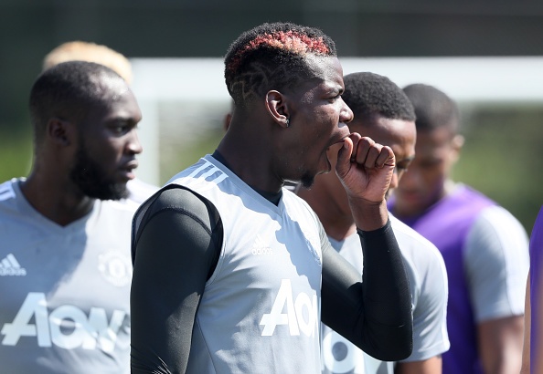 Pogba ngap ngu tren san tap cua MU anh 2