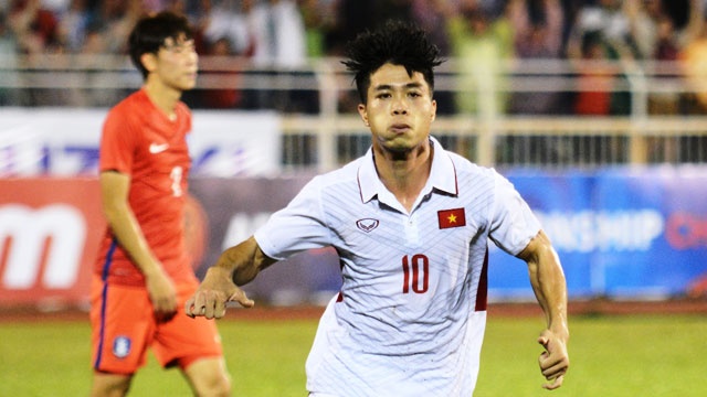 U22 VN vs U22 Han Quoc (1-2): Hang phong ngu mac sai lam hinh anh