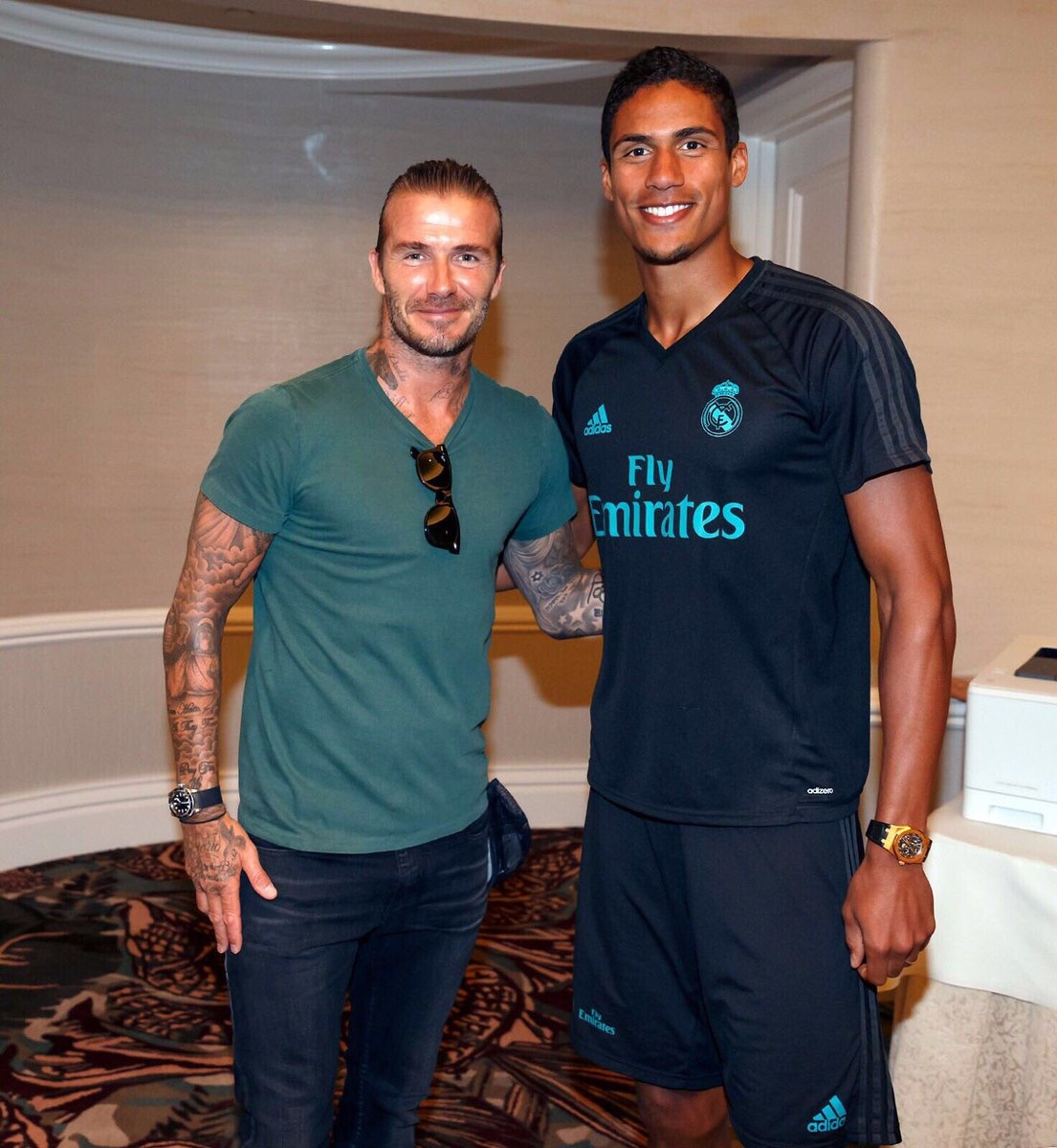 Beckham hội ngộ với Zidane và Raul ảnh 10 Beckham hoi ngo voi Zidane va Raul anh 10