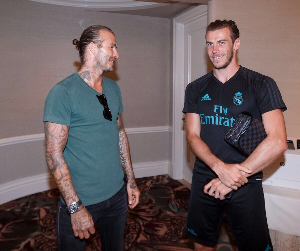 Beckham hội ngộ với Zidane và Raul ảnh 5 Beckham hoi ngo voi Zidane va Raul anh 5