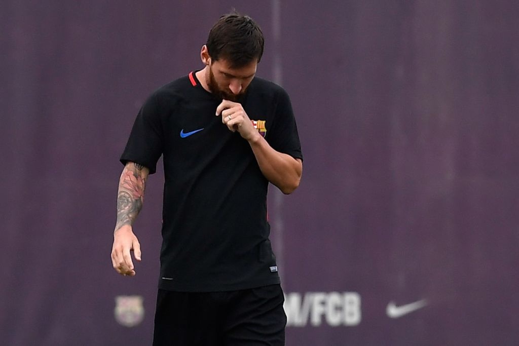 Messi căng thẳng trước lượt về siêu cúp ảnh 5 Messi cang thang truoc luot ve sieu cup anh 5