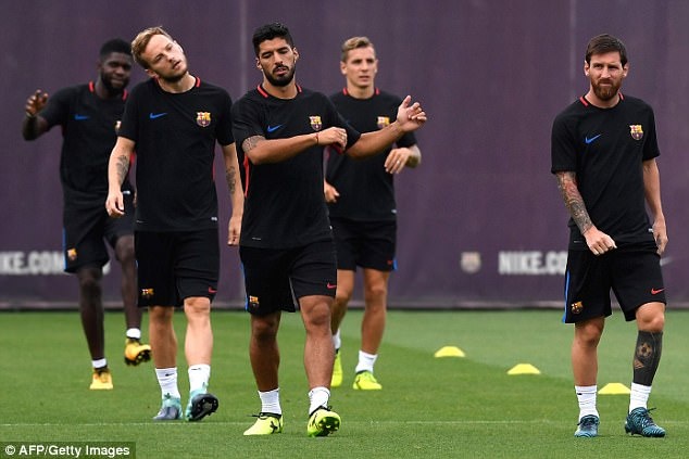 Messi căng thẳng trước lượt về siêu cúp ảnh 2 Messi cang thang truoc luot ve sieu cup anh 2