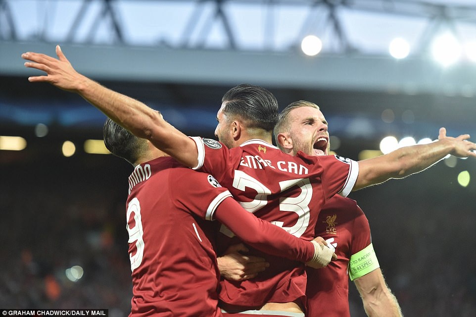 Liverpool giành vé vòng bảng Champions League ảnh 2 Liverpool gianh ve vong bang Champions League anh 2