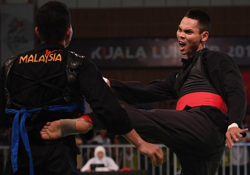 DKVD the gioi pencak silat Dinh Nam thua VDV Malaysia hinh anh