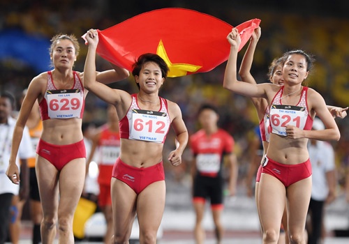 Muc tieu huy chuong o ASIAD 2018: Ky vong dien kinh va boi hinh anh