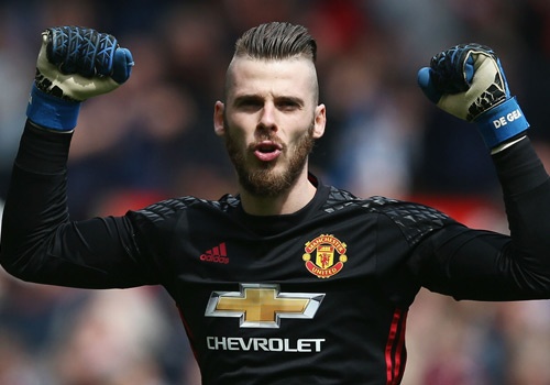 De Gea tu hao khi khoac ao MU hinh anh