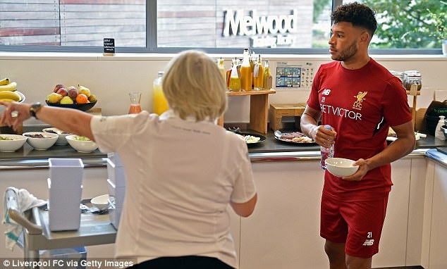 Chamberlain hào hứng tập luyện ở Liverpool ảnh 10 Chamberlain hao hung tap luyen o Liverpool anh 10