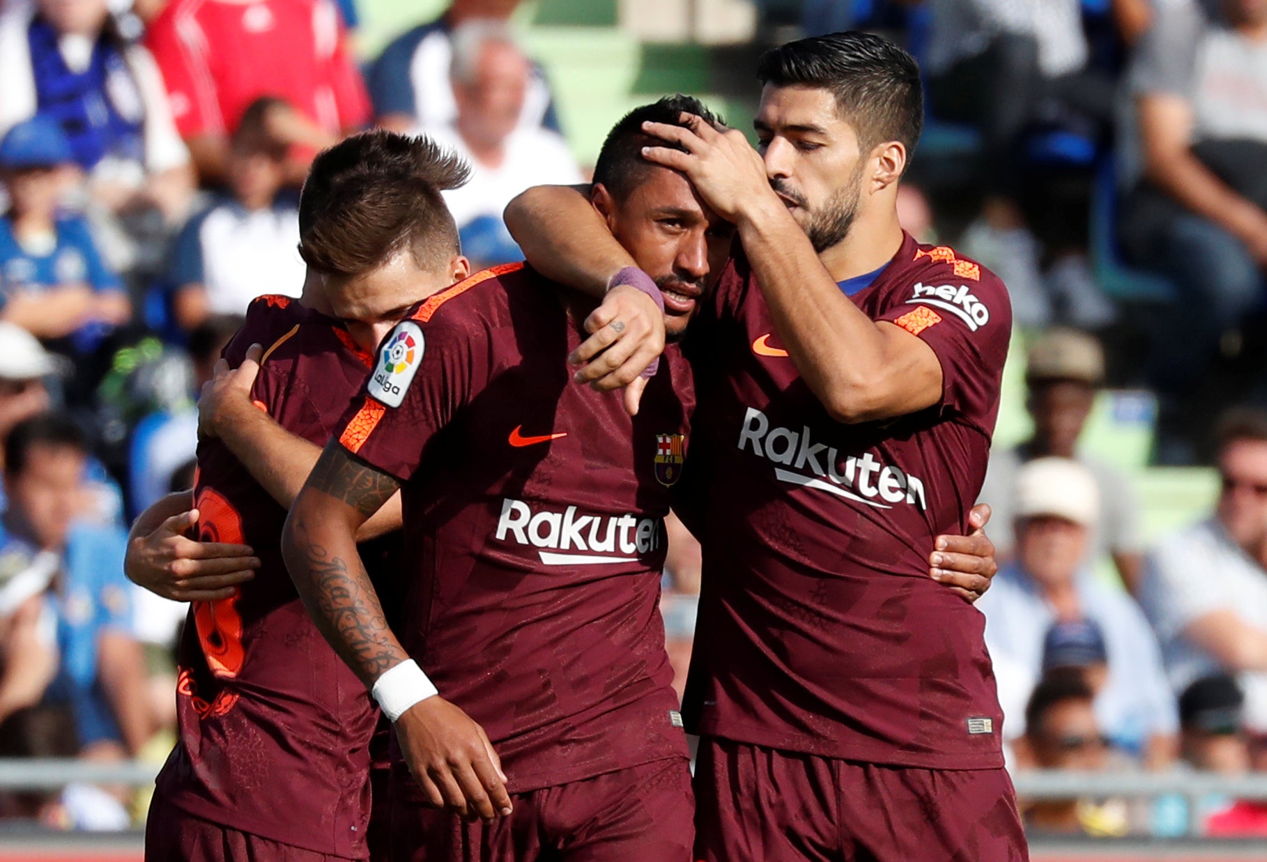 Tran Getafe vs Barca anh 1