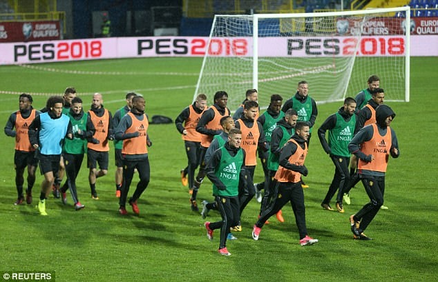 Lukaku vang mat trong tran Bi gap Bosnia anh 1