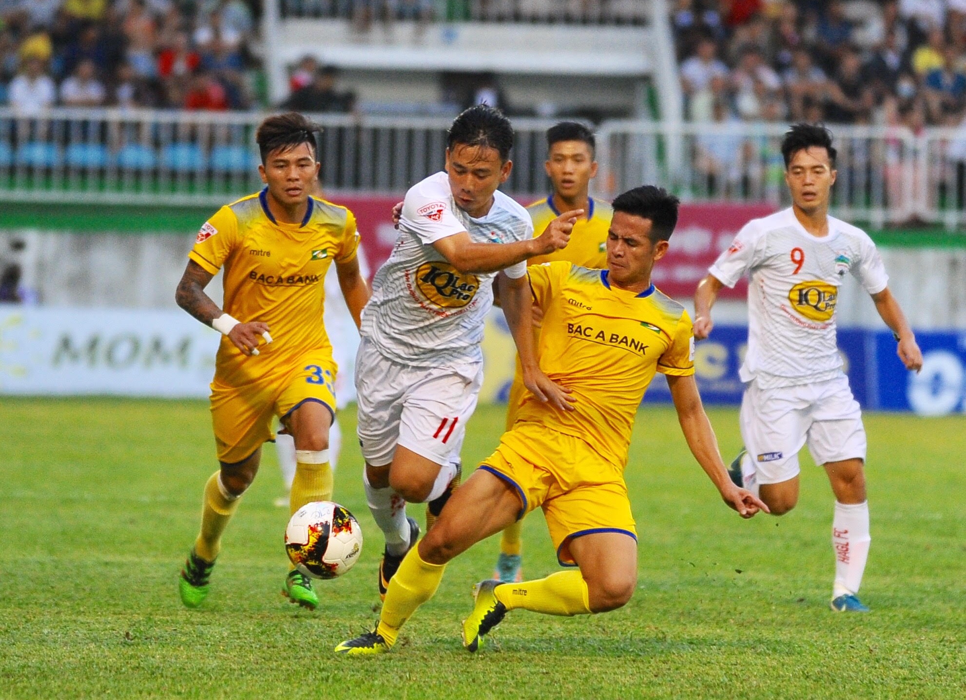 Trận HAGL vs SLNA ảnh 1 Tran HAGL vs SLNA anh 1