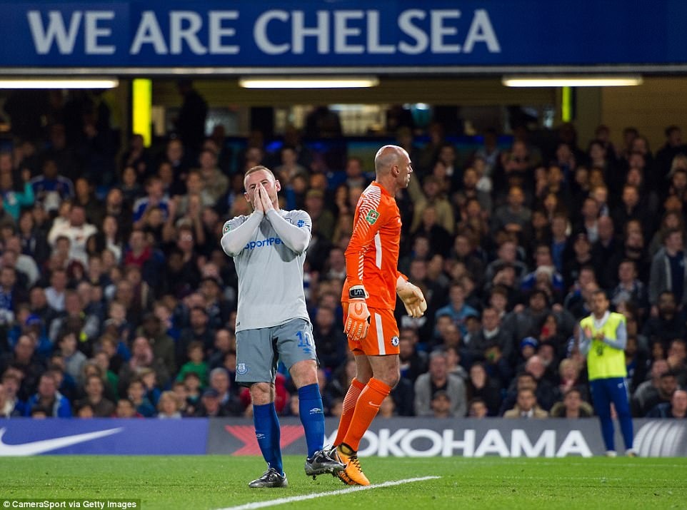 Rooney ôm mặt tiếc nuối khi Everton thua ảnh 4 Rooney om mat tiec nuoi khi Everton thua anh 4