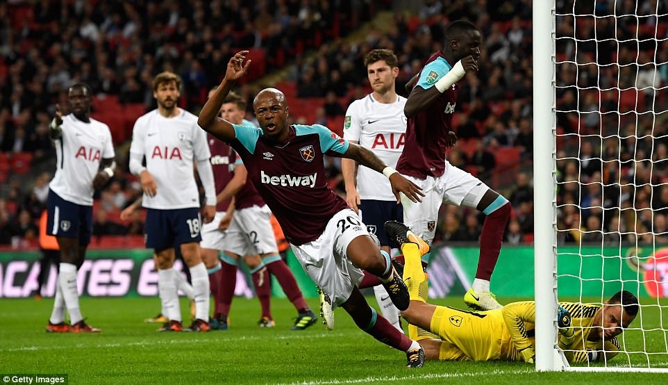 Tottenham thua ngược West Ham 2-3 ảnh 2 Tottenham thua nguoc West Ham 2-3 anh 2