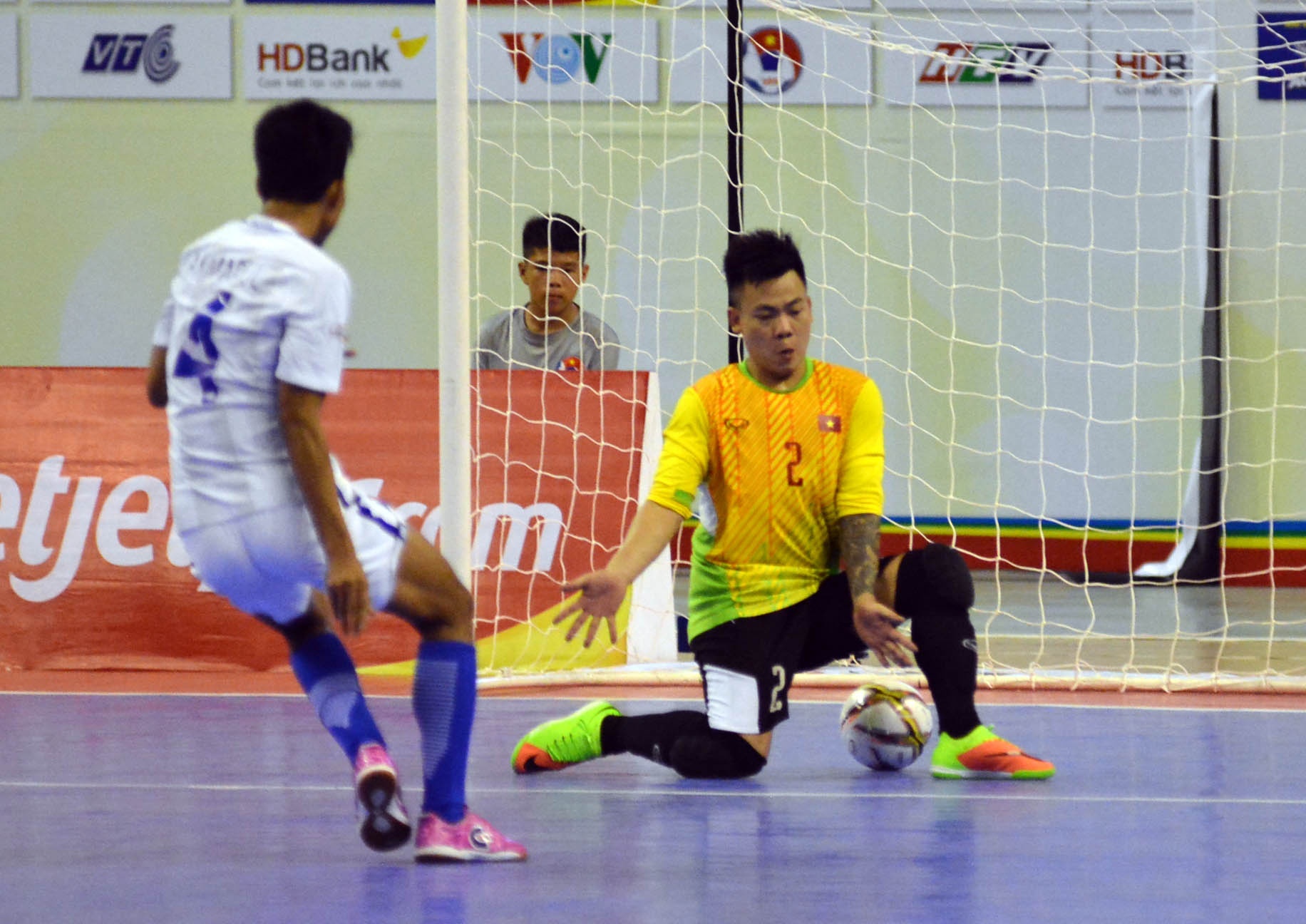 Tran DT futsal VN vs Malaysia anh 1