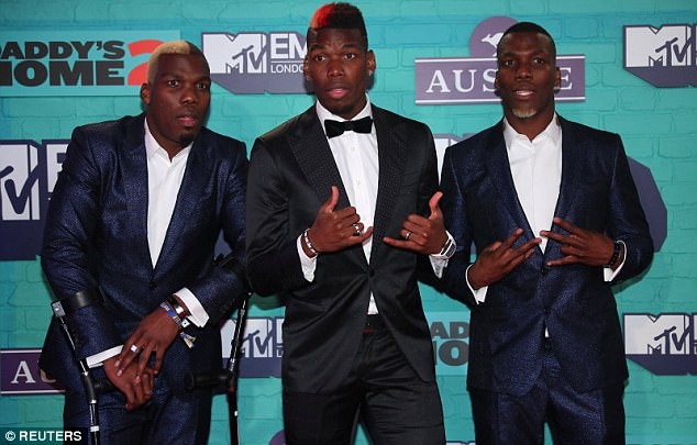 Ba anh em Pogba quậy tưng bừng ảnh 1 Ba anh em Pogba quay tung bung anh 1