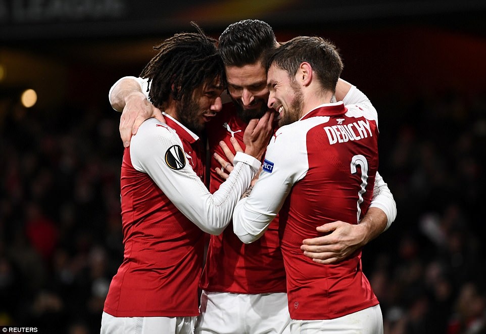 Arsenal thắng BATE Borisov 6-0 ảnh 1 Arsenal thang BATE Borisov 6-0 anh 1