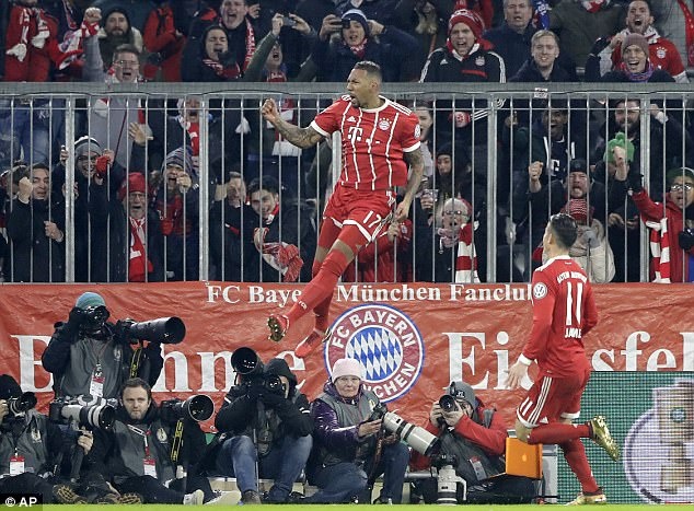 Bayern đánh bại Dortmund 2-1 ảnh 1 Bayern danh bai Dortmund 2-1 anh 1