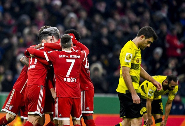 Bayern đánh bại Dortmund 2-1 ảnh 4 Bayern danh bai Dortmund 2-1 anh 4