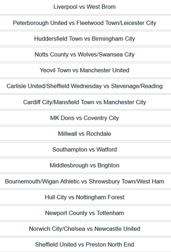 MU gặp đội hạng 4 ở cúp FA ảnh 2 MU gap doi hang 4 o cup FA anh 2