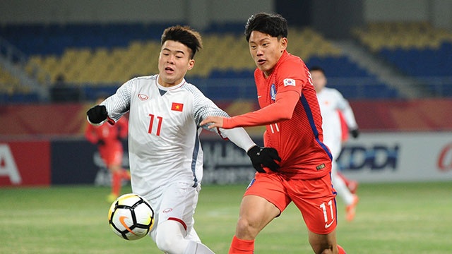U23 Viet Nam thua nguoc Han Quoc 1-2 o giai chau A hinh anh