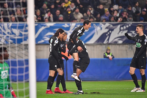 Di Maria lap hat-trick cho PSG anh 1